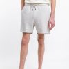 Online Rotholz Logo Sweatshorts Aus Bio-Baumwolle Grau