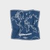 Wholesale Rotholz Willkommen Bandana Bio Baumwolle Blau