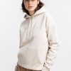 New Rotholz Logo Hoodie Aus Bio-Baumwolle Creme