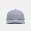 Wholesale Rotholz Logo Dad Cap Bio Baumwolle - Denim Blau