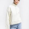 Clearance Rotholz Divided Half Zip Sweatshirt Off-White