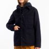 Hot Rotholz Moleskin Jacke Bio Baumwolle - Schwarz