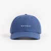 Clearance Rotholz Logo Dad Cap Bio Baumwolle - Blau