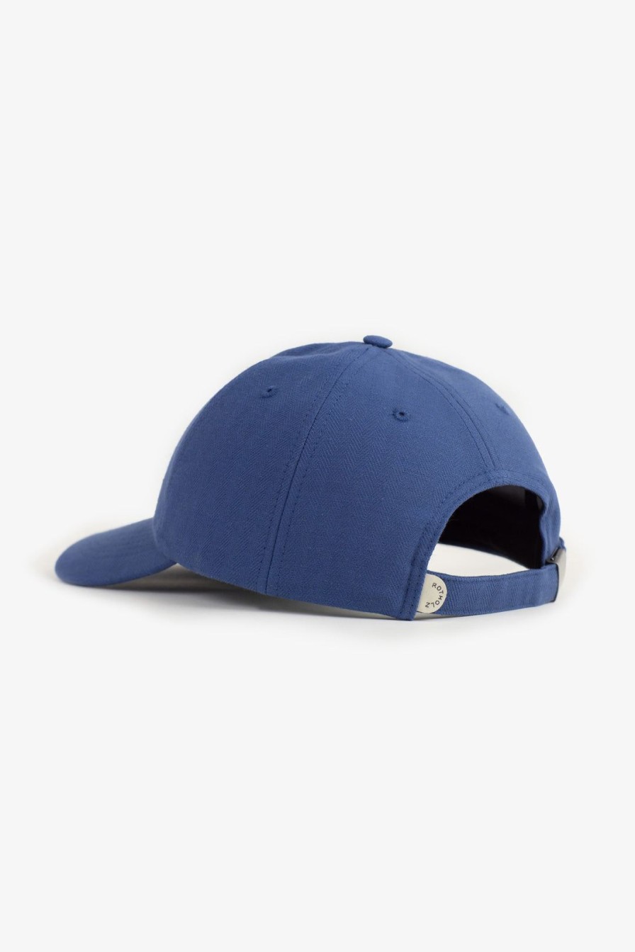 Clearance Rotholz Logo Dad Cap Bio Baumwolle - Blau