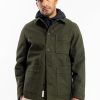 Wholesale Rotholz Moleskin Jacke Bio Baumwolle - Oliv