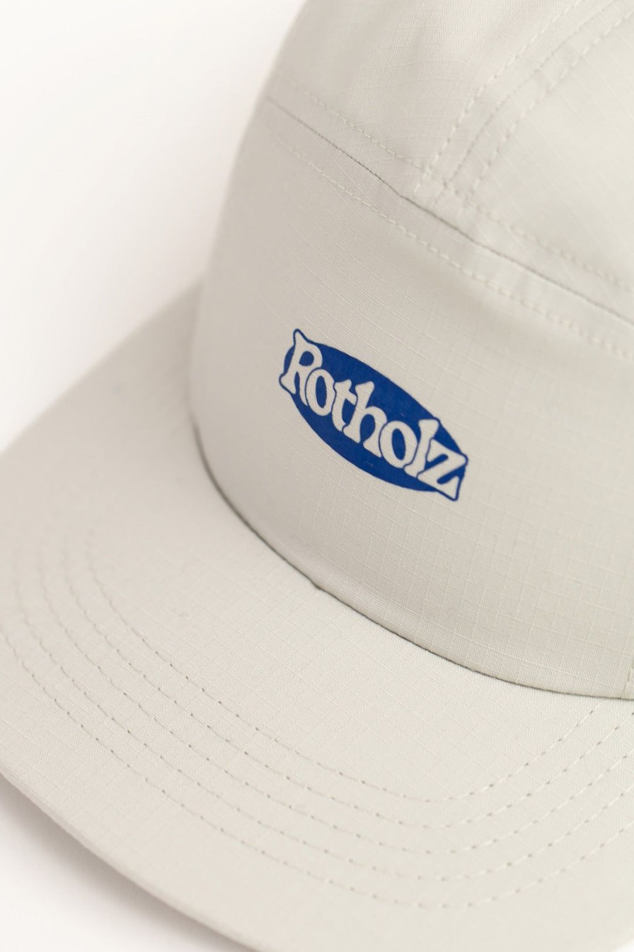 Wholesale Rotholz Tech 5 Panel Cap Bio Baumwolle - Grau