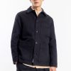 Hot Rotholz Moleskin Jacke Bio Baumwolle - Schwarz