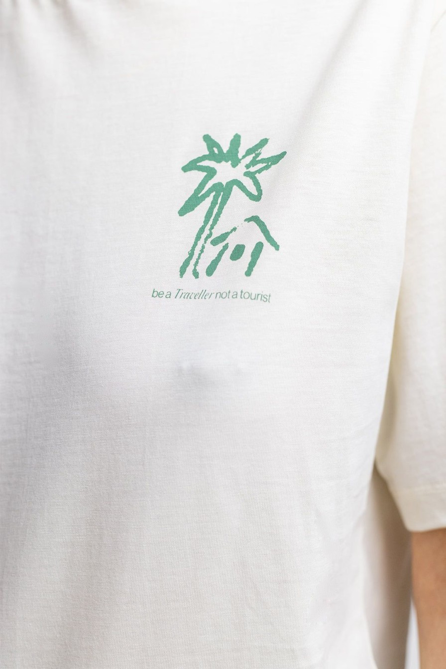 Online Rotholz Beachside T-Shirt Off-White