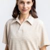 Wholesale Rotholz Polo Shirt Aus Bio Frottee Creme