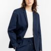 New Rotholz Workwear Blazer Aus Bio Ripstop Blau