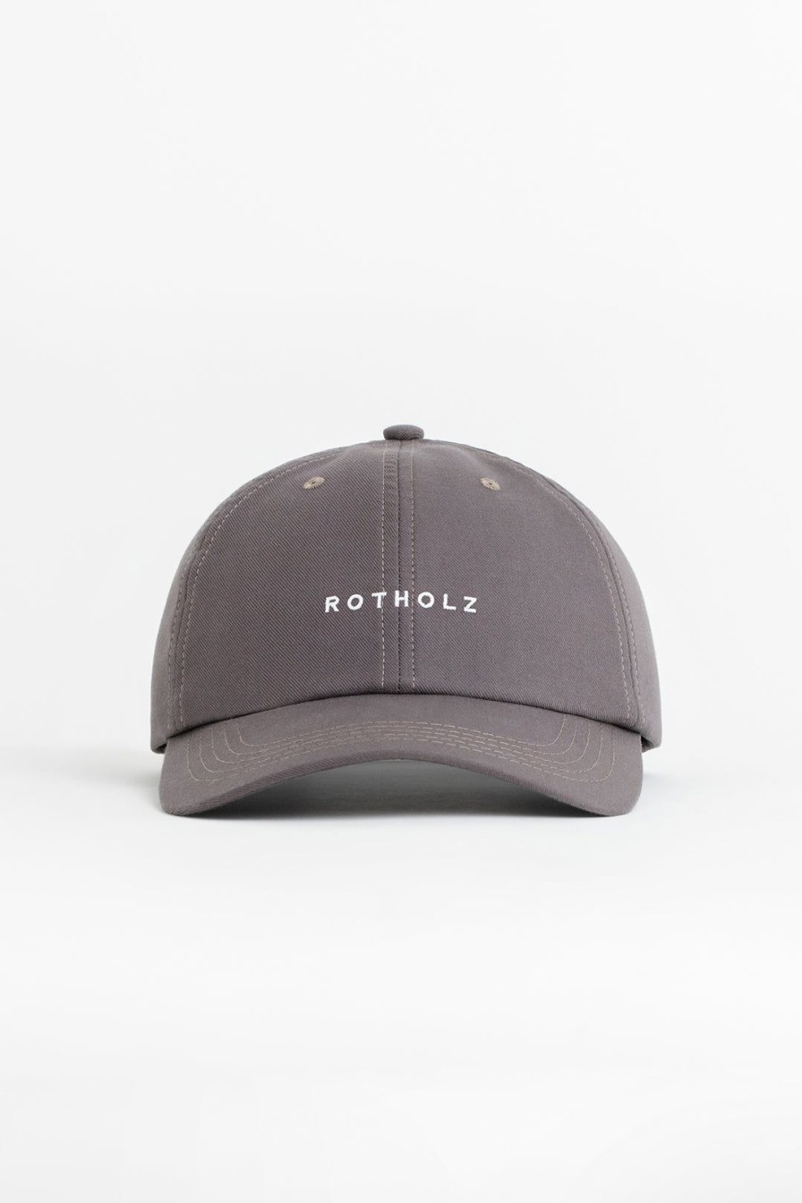 Best Rotholz Dad Cap Aus Bio-Baumwolle Grau