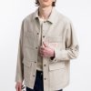 Online Rotholz Leichte Jacke Aus Bio Canvas Beige Kariert