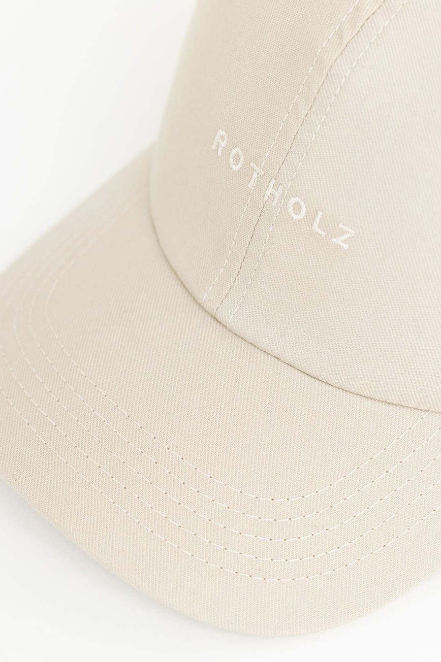 Online Rotholz Dad Cap Aus Bio-Baumwolle Sand