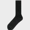 Online Rotholz Leichte Socken Schurwolle - Anthrazit