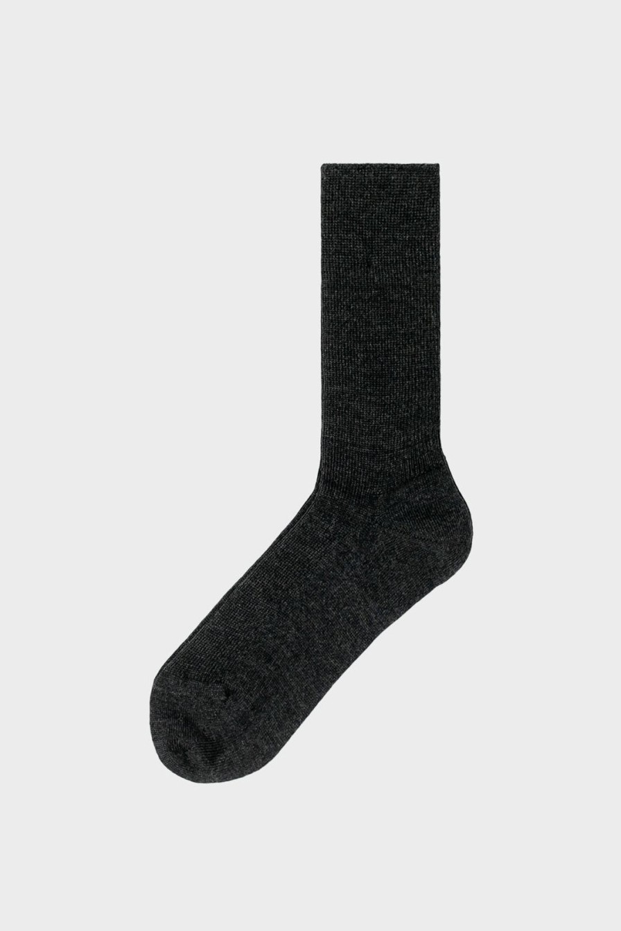 Online Rotholz Leichte Socken Schurwolle - Anthrazit