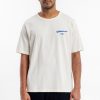 Online Rotholz Willkommen Print T-Shirt Bio Baumwolle - Off-White