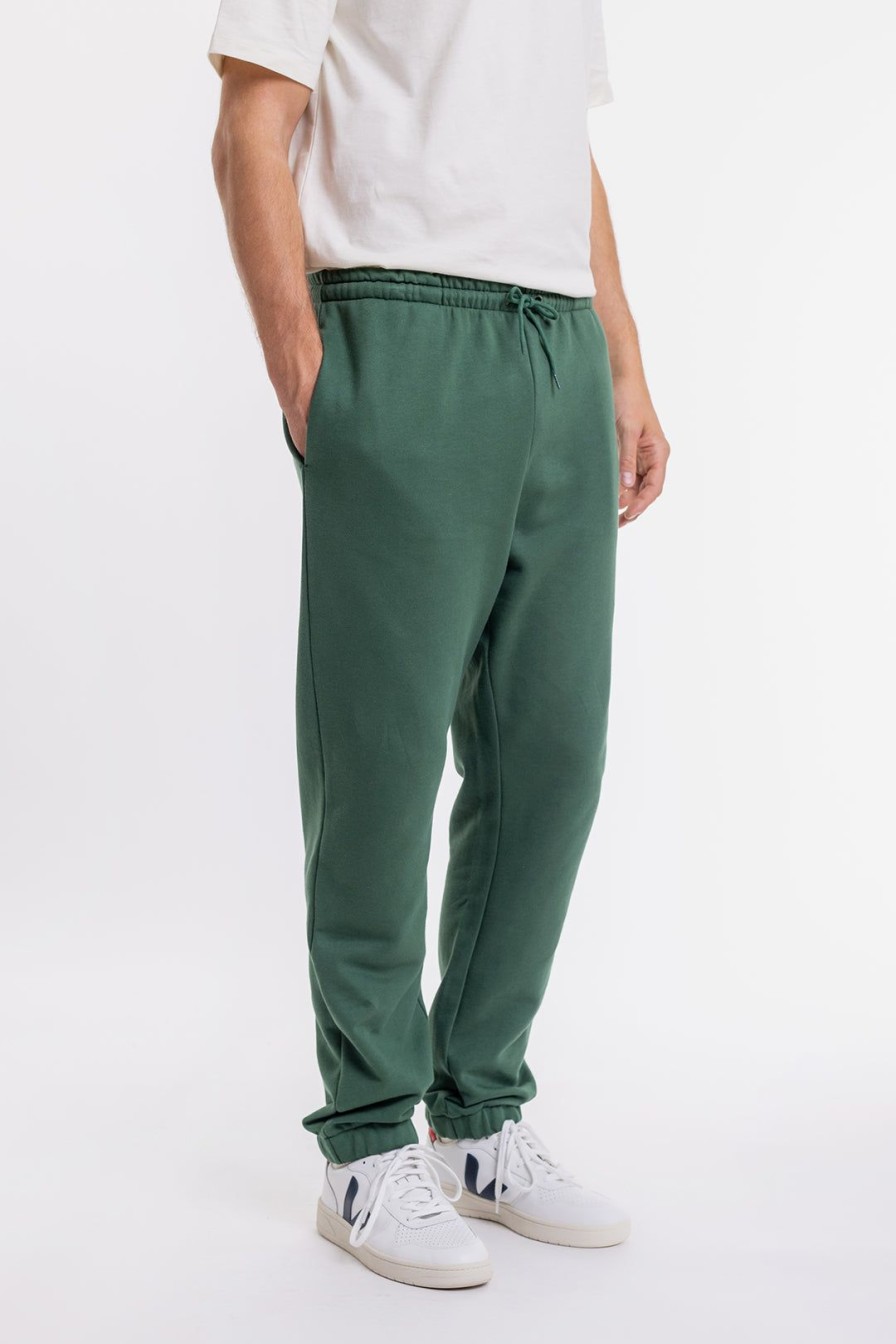 Hot Rotholz Logo Sweatpants Aus Bio-Baumwolle Grun