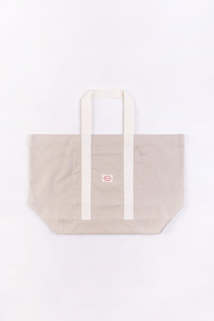 New Rotholz Weekend Tote Bag Aus Bio Canvas Beige