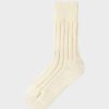 Online Rotholz Schwere Socken Schurwolle - Weis